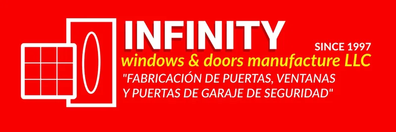 Logo HD de Infinity Windows con diseño corporativo limpio
