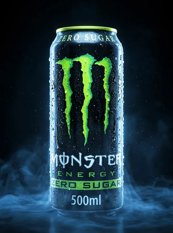 Anuncio de Monster Energy - diseño publicitario