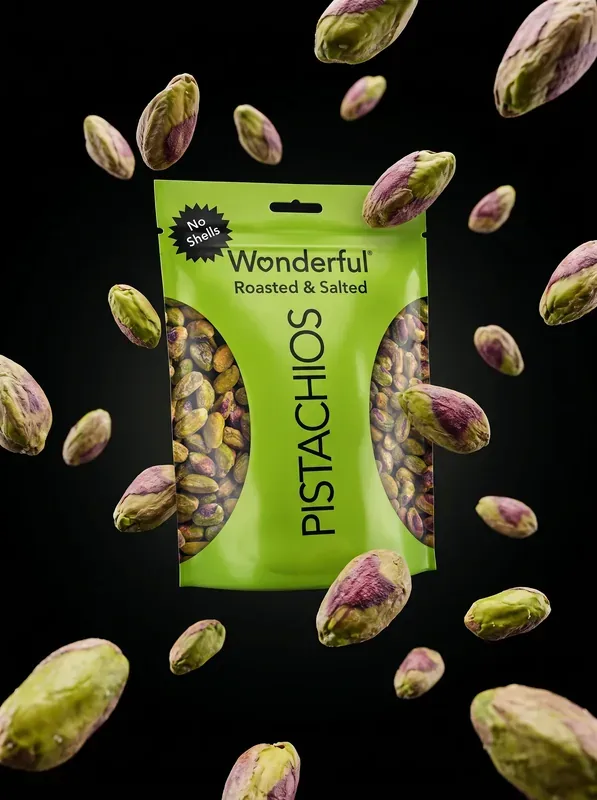 Fotografía de producto - bolsa de pistachos 2